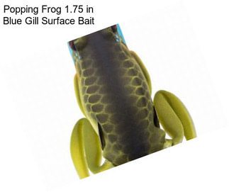 Popping Frog 1.75 in Blue Gill Surface Bait