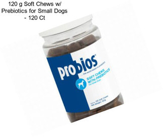 120 g Soft Chews w/ Prebiotics for Small Dogs - 120 Ct