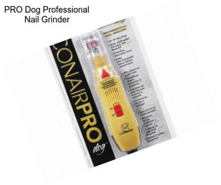 PRO Dog Professional Nail Grinder