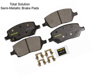 Total Solution Semi-Metallic Brake Pads