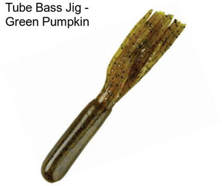 Tube Bass Jig - Green Pumpkin