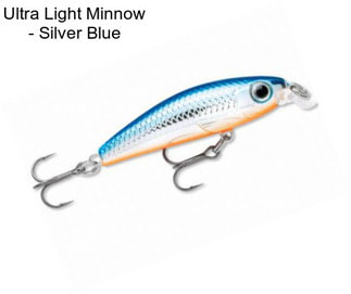 Ultra Light Minnow - Silver Blue