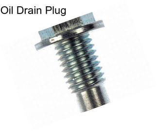 Oil Drain Plug