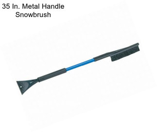 35 In. Metal Handle Snowbrush