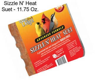 Sizzle N\' Heat Suet - 11.75 Oz.