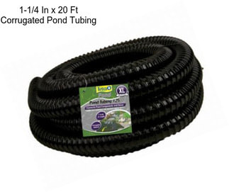 1-1/4 In x 20 Ft Corrugated Pond Tubing