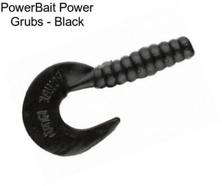 PowerBait Power Grubs - Black