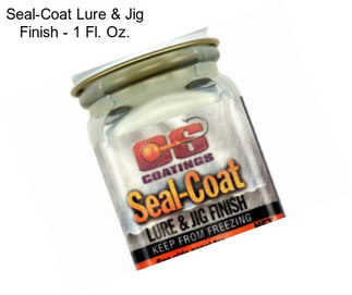 Seal-Coat Lure & Jig Finish - 1 Fl. Oz.