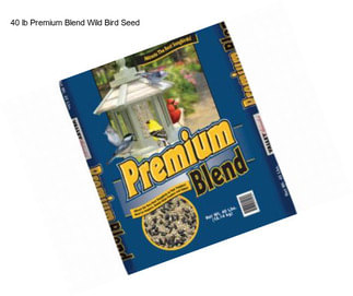 40 lb Premium Blend Wild Bird Seed