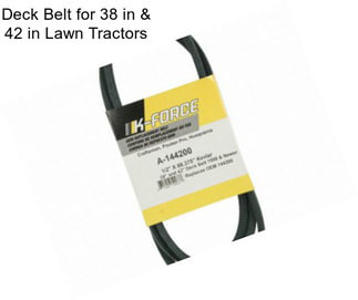 Deck Belt for 38 in & 42 in Lawn Tractors