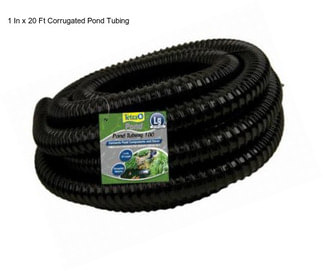 1 In x 20 Ft Corrugated Pond Tubing