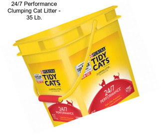 24/7 Performance Clumping Cat Litter - 35 Lb.