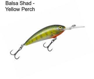 Balsa Shad - Yellow Perch