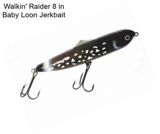 Walkin\' Raider 8 in Baby Loon Jerkbait