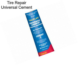 Tire Repair Universal Cement