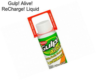 Gulp! Alive! ReCharge! Liquid