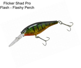 Flicker Shad Pro Flash - Flashy Perch