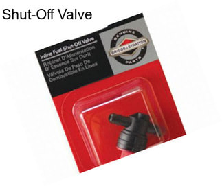 Shut-Off Valve