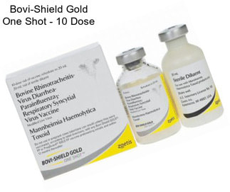 Bovi-Shield Gold One Shot - 10 Dose