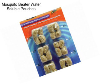 Mosquito Beater Water Soluble Pouches