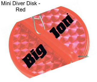 Mini Diver Disk - Red