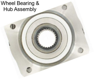 Wheel Bearing & Hub Assembly