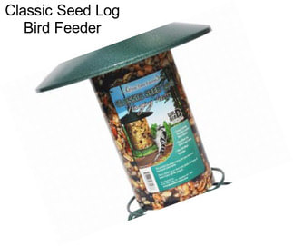 Classic Seed Log Bird Feeder