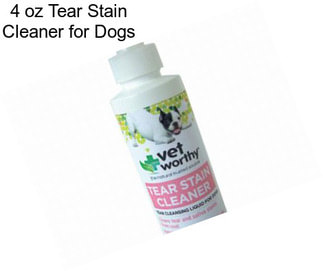 4 oz Tear Stain Cleaner for Dogs