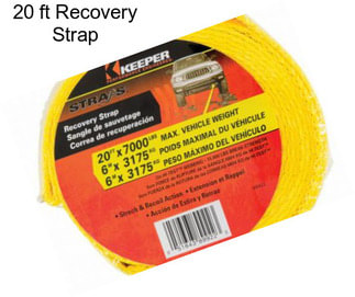 20 ft Recovery Strap