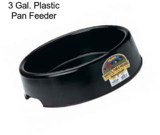 3 Gal. Plastic Pan Feeder