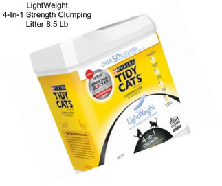 LightWeight 4-In-1 Strength Clumping Litter 8.5 Lb