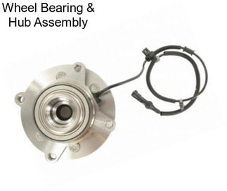 Wheel Bearing & Hub Assembly