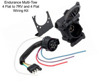 Endurance Multi-Tow 4 Flat to 7RV and 4 Flat Wiring Kit