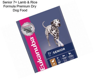 Senior 7+ Lamb & Rice Formula Premium Dry Dog Food