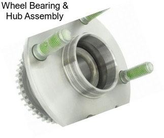 Wheel Bearing & Hub Assembly