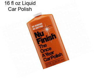 16 fl oz Liquid Car Polish