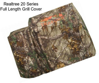 Realtree 20 Series Full Length Grill Cover