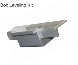 Box Leveling Kit