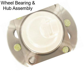 Wheel Bearing & Hub Assembly