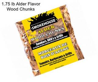 1.75 lb Alder Flavor Wood Chunks