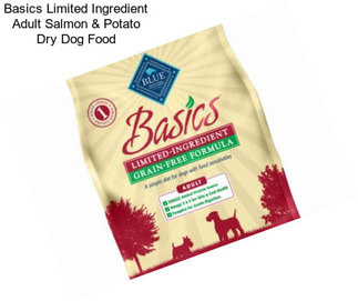 Basics Limited Ingredient Adult Salmon & Potato Dry Dog Food