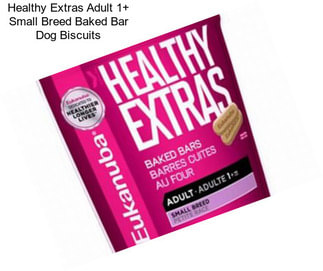 Healthy Extras Adult 1+ Small Breed Baked Bar Dog Biscuits
