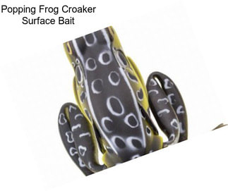 Popping Frog Croaker Surface Bait