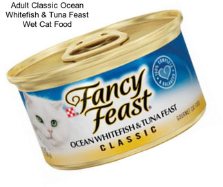 Adult Classic Ocean Whitefish & Tuna Feast Wet Cat Food