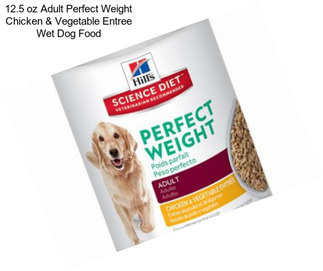 12.5 oz Adult Perfect Weight Chicken & Vegetable Entree Wet Dog Food