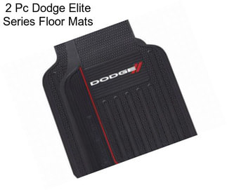 2 Pc Dodge Elite Series Floor Mats