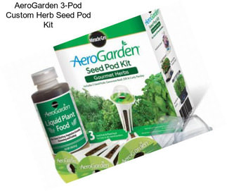 AeroGarden 3-Pod Custom Herb Seed Pod Kit