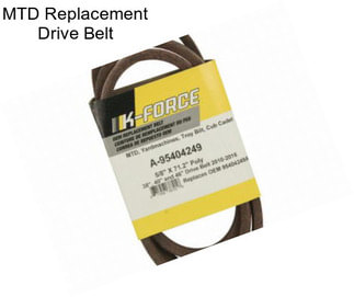 MTD Replacement Drive Belt