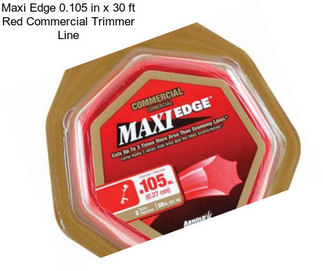 Maxi Edge 0.105 in x 30 ft Red Commercial Trimmer Line