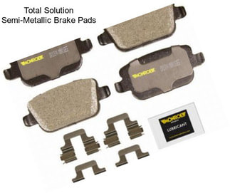 Total Solution Semi-Metallic Brake Pads